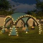 [pro.tec] Paviljoen Grästorp met LED-verlichting 345x345x247, Tuin en Terras, Partytenten, Verzenden, Nieuw