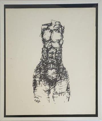 Raoul Ubac (1910-1985) - Deux lithographies encadrées