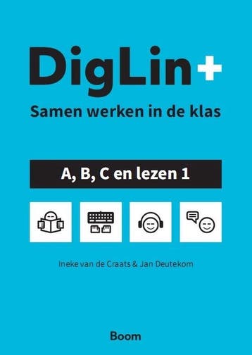 9789024422722 DigLin+ A, B, C en lezen 1 | Tweedehands, Boeken, Verzenden, Zo goed als nieuw, Ineke van de Craats-Oosterwold