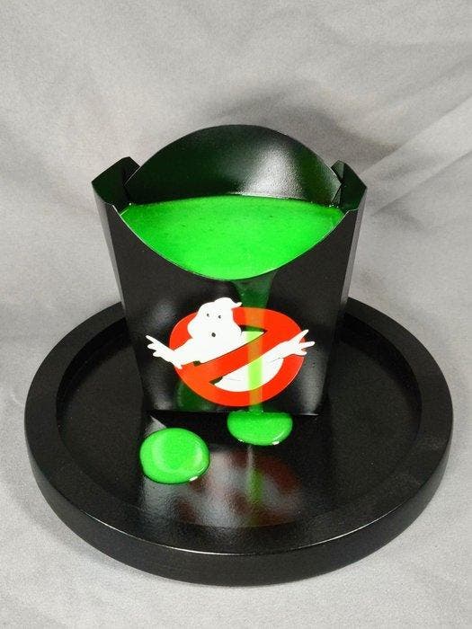 XTC Artist - Mc Ghosbusters green slime, Antiek en Kunst, Kunst | Designobjecten