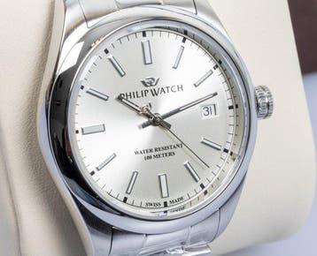 Philip Watch - Caribe Urban - Swiss Made - Silver - 100 m -, Nieuw
