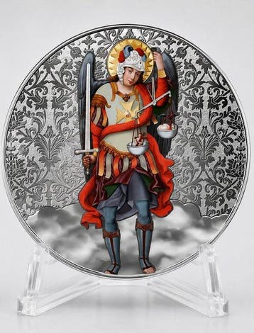 Oekraïne. 10 Hryvnias 2025 – Archangel Michael – 1 oz Silver