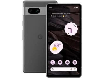 Google Pixel 7a - Zwart - 128 GB - Fysieke simkaart + eSIM, Verzenden, Zo goed als nieuw