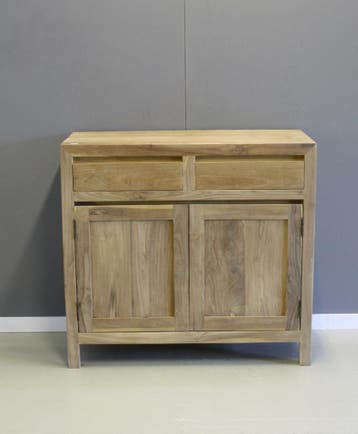 Modern teak dressoir plantage teakhout, Huis en Inrichting, Ophalen of Verzenden, Nieuw