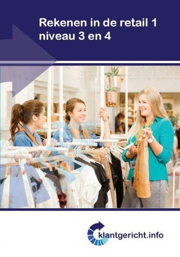 Rekenen in de retail 1 niveau 3 en 4 9789037227840, Boeken, Schoolboeken, Zo goed als nieuw