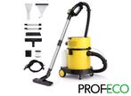 Profeco Stofzuiger Nat en Droog - 20L - 1200W, Witgoed en Apparatuur, Stofzuigers, Verzenden, Nieuw