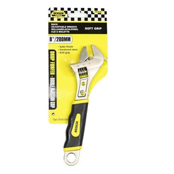 Benson Verstelbare sleutel - gehard staal - softgrip hand..., Ophalen of Verzenden, Nieuw