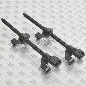 Datona Veerspanners set van 2 stuks - Datona - Zwart, Auto diversen, Autogereedschap, Ophalen of Verzenden, Nieuw