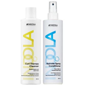 Indola Curl Cleanser + Hydrate Spray Conditioner Duo -, Ophalen of Verzenden, Nieuw, Shampoo of Conditioner