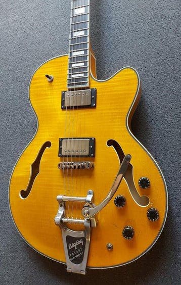 Stromberg Bigsby - Monterey Aged Black - - Semi-hollow body, Nieuw