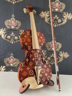 J.Reinhardt - Custom Louis Vuitton Violin - Vintage Brown &