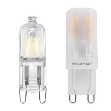 Led lamp G9 | Megaman (1.5W, 200lm, 2700K), Verzenden, Nieuw
