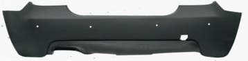 BMW E60 M-Tech achterbumper 24 mm–dubbel uitlaat (2003–2006), Nieuw, Achter, BMW, Bumper
