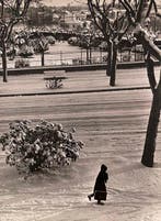 Jean Riviere (1922 - 1989) - Lécolier en retard - Perpignan