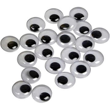 Wiebelogen, niet zelfklevend, d 14 mm, 30 stuk/ 1 doos, Nieuw