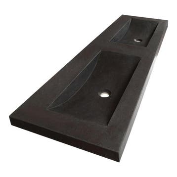 Brauer Magma Wastafel - 140 cm - met 2 Spoelbakken en 0, Ophalen of Verzenden, Nieuw