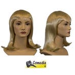 Theaterpruik pony halflang blond, Verzenden, Nieuw, Feestartikel