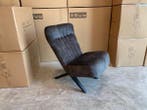 Veiling - Fauteuil Denzi (2 stuks) - Velours - Groen - Donke, Nieuw