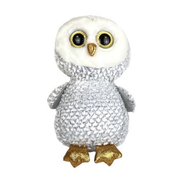Pluchen knuffel - Ty Beanie Uil Owlette - 42 cm, Ophalen of Verzenden, Nieuw