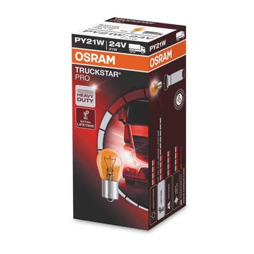 Osram PY21W Gloeilamp BAU15s Truckstar Pro 10 Stuks, Ophalen of Verzenden, Nieuw