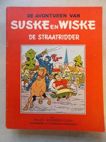 Suske en Wiske RV 25 - Rode reeks Vlaams - De Straatridder -, Nieuw