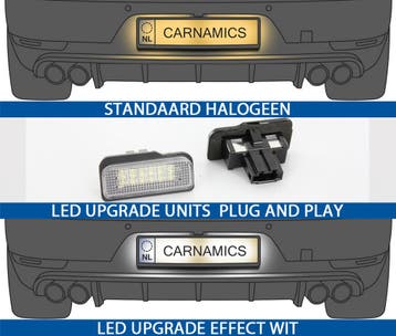 LED Kentekenverlichting | Mercedes W203 5D. W211. W219, Auto-onderdelen, Verzenden, Nieuw, Mercedes-Benz
