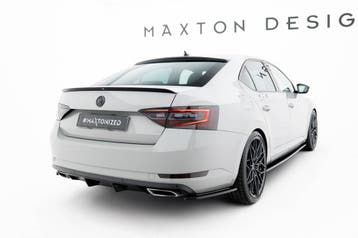 Maxton Raamspoiler Skoda Superb Liftback Mk3 / Mk3 facelift, Verzenden