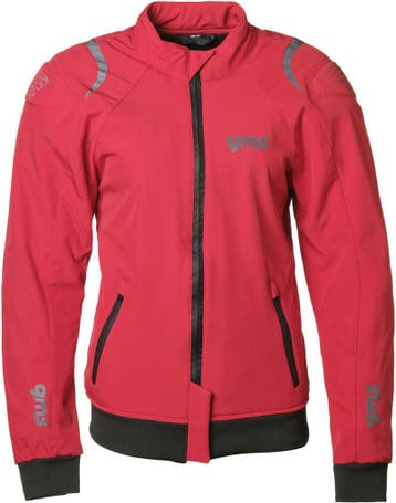 gms Falcon Dames Rode Textiele Motorjas, Nieuw met kaartje, Jas | textiel, Verzenden, Dames