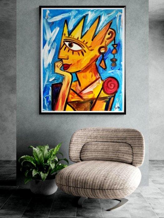 Luc Mora - Angular Thinking - XXL, Antiek en Kunst, Kunst | Designobjecten