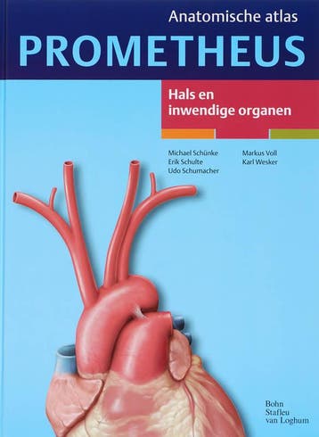 Hals en inwendige organen / Prometheus anatomische atlas / 3, Boeken, Verzenden, Zo goed als nieuw, E. Schulte