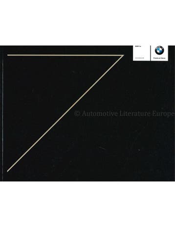2015 BMW 7 SERIE BROCHURE DUITS, Nieuw, BMW, Author