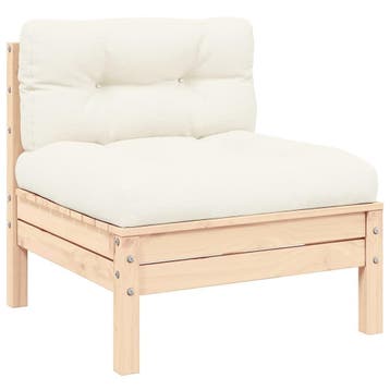 Loungeset uitbreiding - retourdeal 40% korting, Ophalen of Verzenden, Zo goed als nieuw, Hout