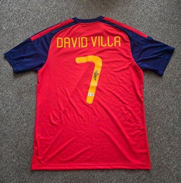 Spain - Wereldkampioenschap Voetbal - David Villa -, Nieuw