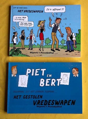 Piet Pienter en Bert Bibber - Het vredeswapen /Het gestolen, Nieuw