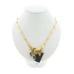 Gouden Limited Edition Lapponia collier met triplet opaal..., Gebruikt, Overige kleuren, Ophalen of Verzenden, Met edelsteen