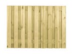 Grenen Schutting 19-planks 130 x 180 cm Groen Geïmpregneerd, Tuin en Terras, Schuttingen, Nieuw