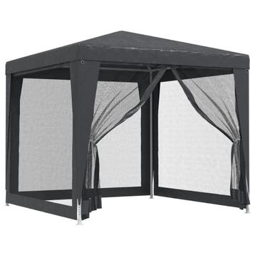 Gazebo met 4 mesh zijwanden | Tweedekansje | OP=OP, Gebruikt, Partytent, Minder dan 4 meter, 2 meter of meer