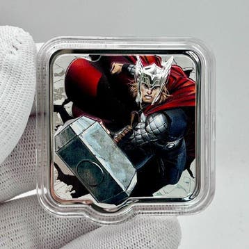 Niue. 5 Dollars 2025 – Marvel – Thor “KRA-KOOM!” – 2 oz