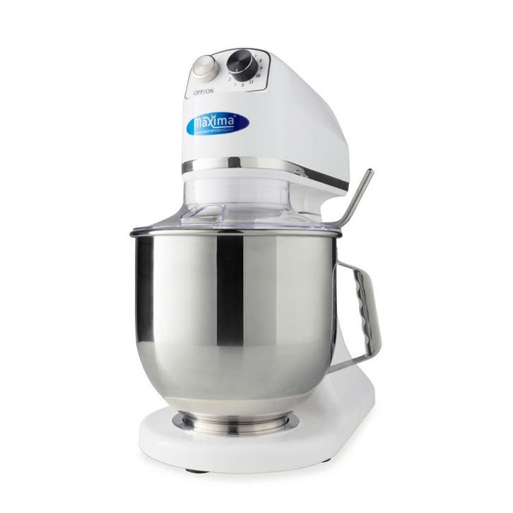 Planeetmenger - 7 L - Tot 2 Kg Deeg - Wit, Witgoed en Apparatuur, Keukenmixers, Nieuw, 3 snelheden of meer, 4 liter of meer, Verzenden