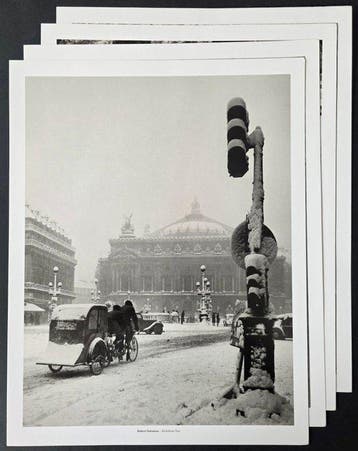 Robert Doisneau (1912–1994) - 4 tirages rares et épuisés:
