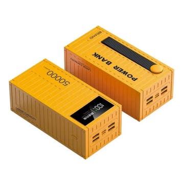 50.000mAh Powerbank met 4 Oplaadpoorten - LED Display - 66W, Verzenden, Nieuw, Brand