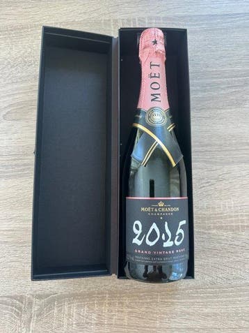 2015 Moët & Chandon, Grand Vintage Rosé - Champagne - 1 Fles, Verzamelen, Wijnen, Nieuw