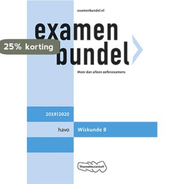 Examenbundel havo Wiskunde-B 2019/2020 - H.R. Goede, Verzenden, Gelezen, H.R. Goede