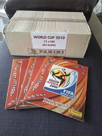Panini WC South Africa 2010 Lionel Messi, Cristiano Ronaldo, Nieuw
