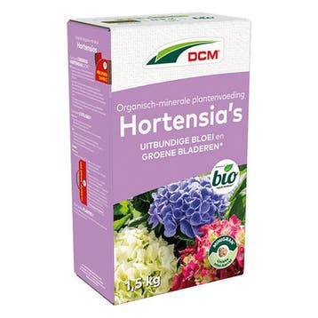 Hortensia mest | DCM | 1.5 kg (40 m², Bio-label), Tuin en Terras, Verzenden