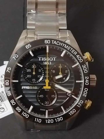 Tissot - PRS516 - Zonder minimumprijs - T100.417.11.051.00 -, Nieuw