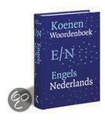 Koenen woordenboek Engels-Nederlands 9789066486300, Verzenden, Gelezen