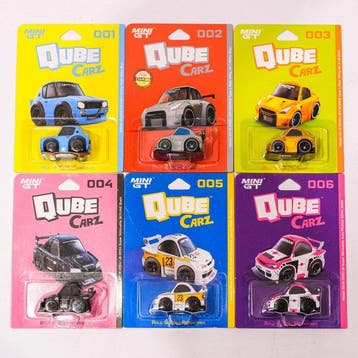 miniGT Niet op schaal - Modelauto (6) - Qube Carz - Chase!!, Nieuw