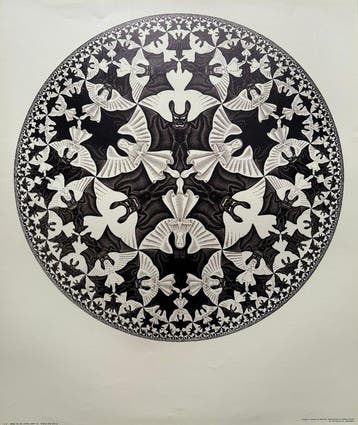 Maurits Cornelis Escher (1898-1972) - Anges & Diables, Antiek en Kunst