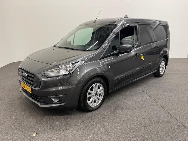 Ford Transit Connect 1.5 EcoBlue L2 Trend, Auto's, Bestelauto's, Lease, Automaat, Zilver of Grijs, Financial lease, Stof, Diesel